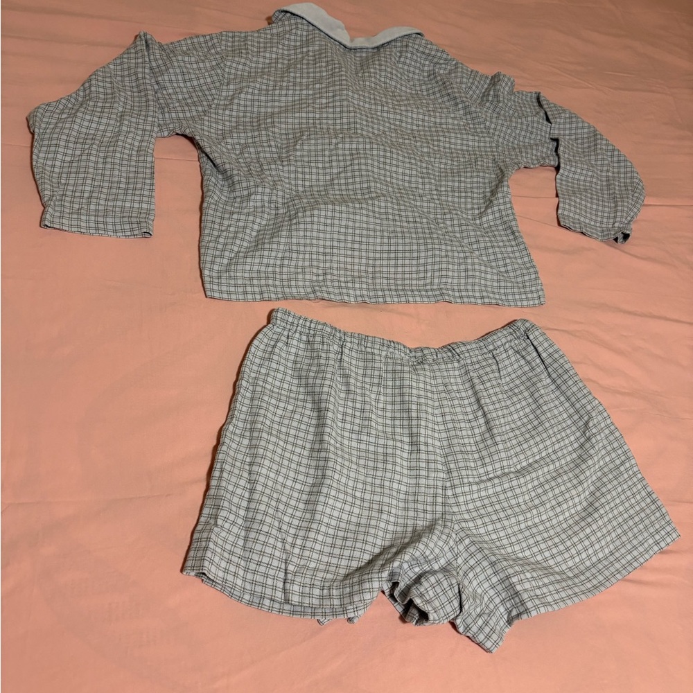 Victoria Secret Country Collection Long Sleeve And Shorts Pajama Set - Picture 6 of 7